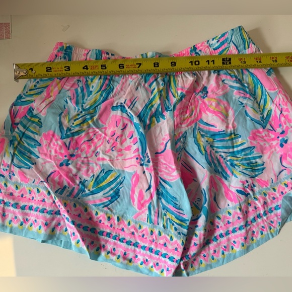 Lilly Pulitzer Blue IBIZA Gimme the Juice Engineered Shorts XXS - Picture 8 of 11